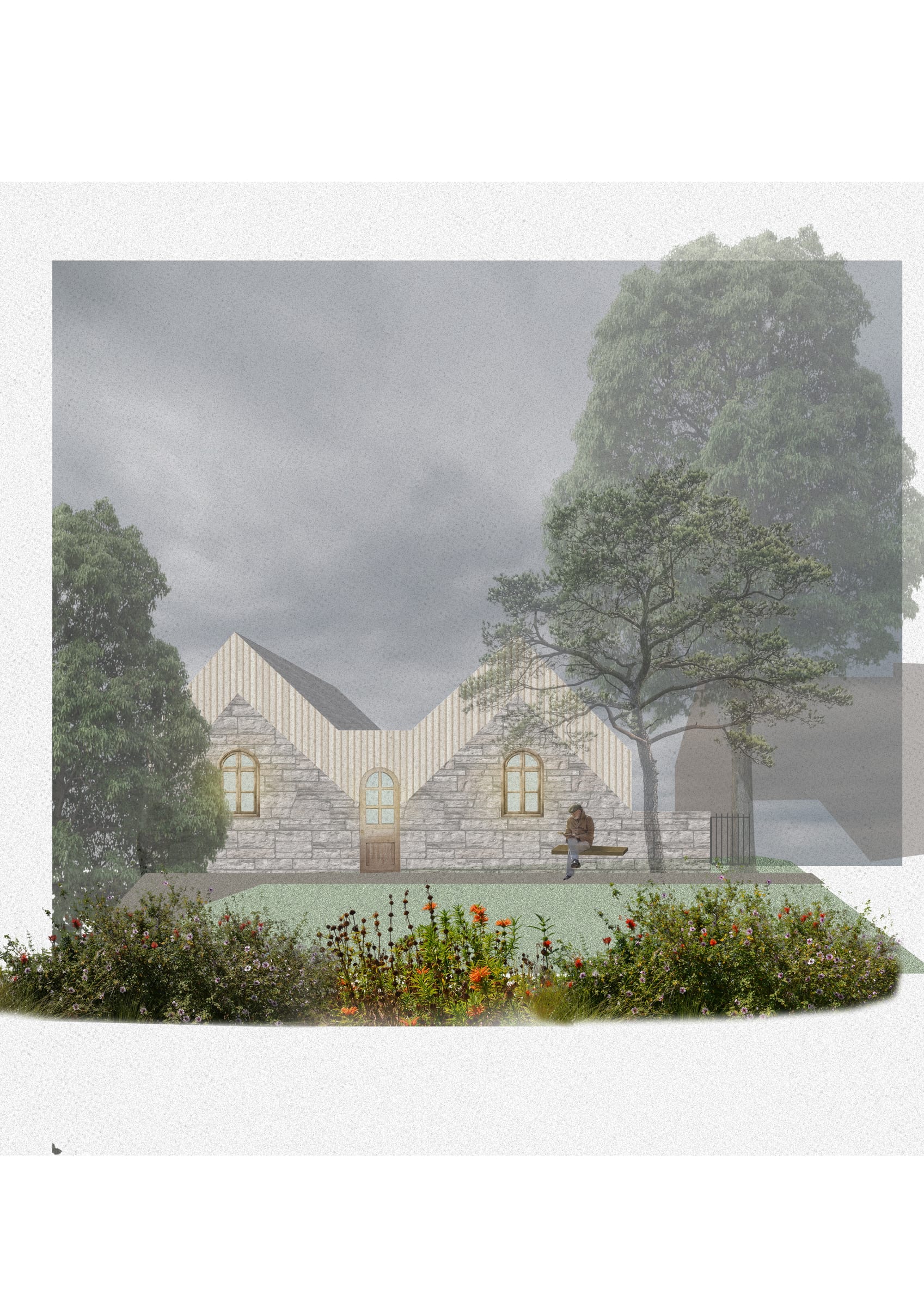 Designed for Deconstruction — memorial garden
