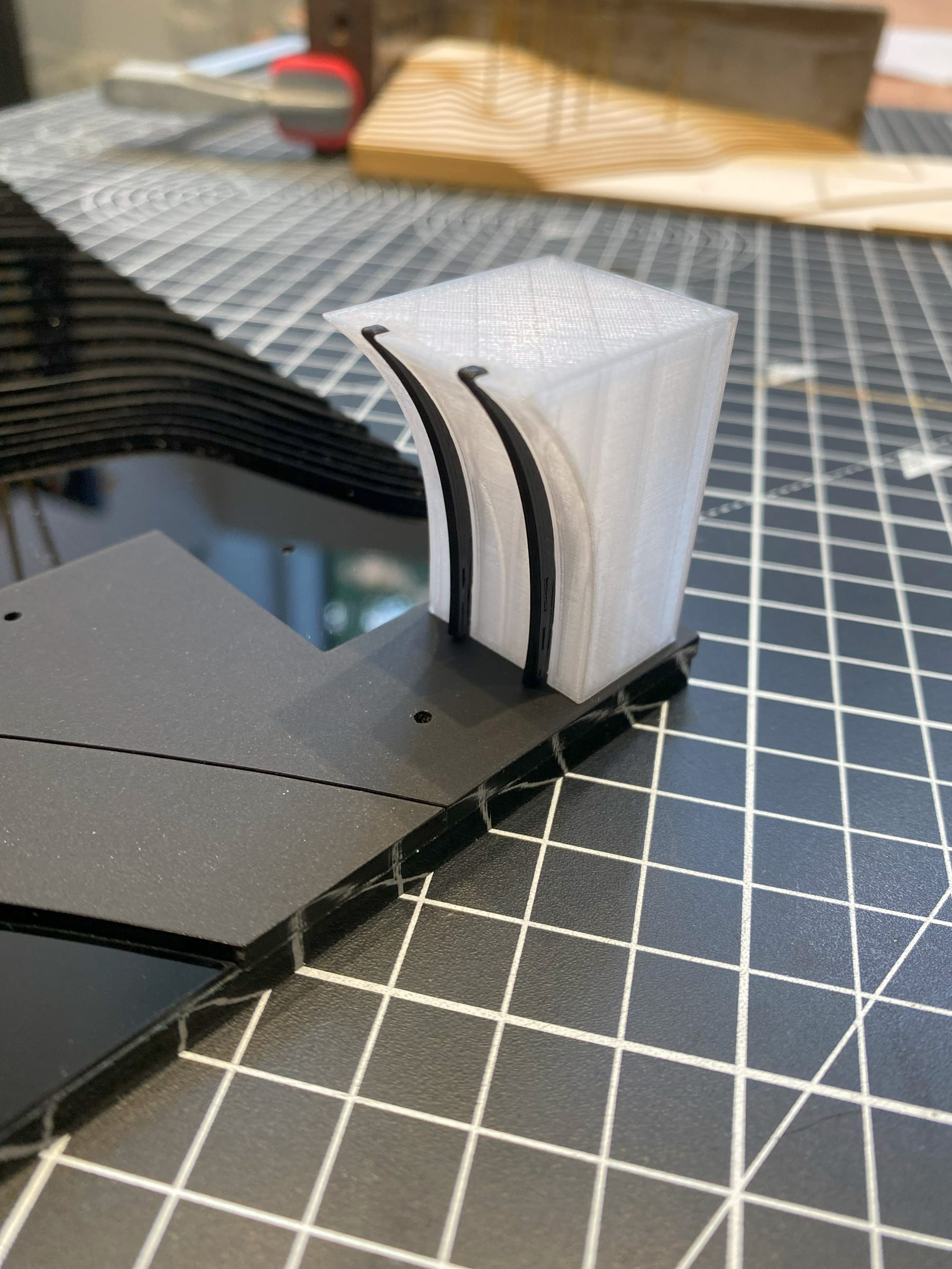Zaha Hadid — 3D-printed curved element detail